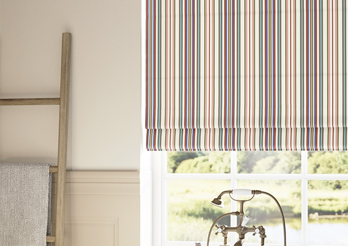 The British Stripe Co. Elizabeth, Bristol No.1 - Twist&Fit Roman Blind - Image 5